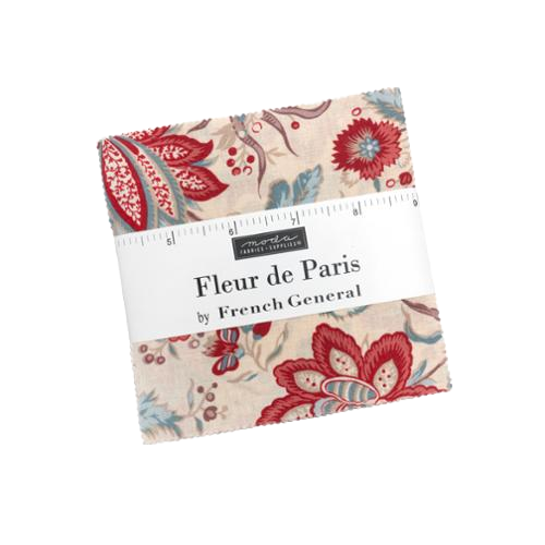 Moda | French General Fleur de Paris 5" Charm Pack 3990PP