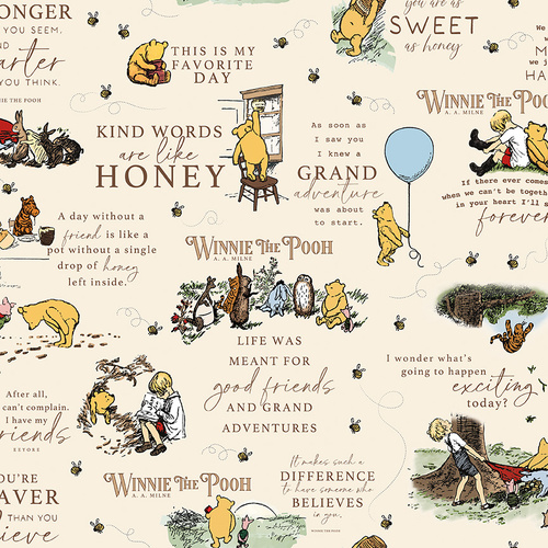Riley Blake | Winnie the Pooh Main C17000-CREAM