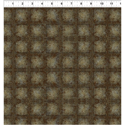 In The Beginning | Steampunk Menagerie –Gray Rivets Tiles – 12ST-1