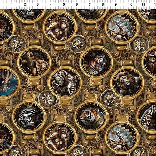 In The Beginning | Steampunk Menagerie –Animal Portraits 4ST-1