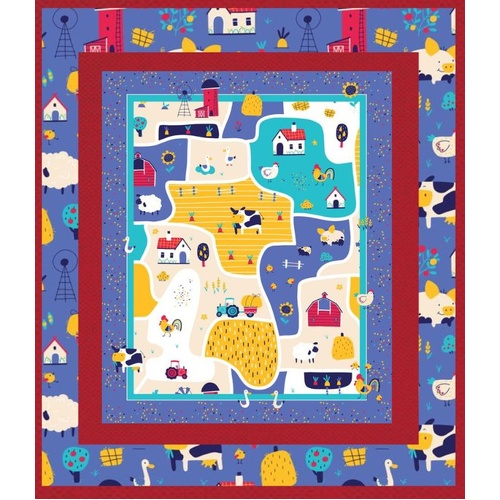 Devonstone | Pasture Bedtime Farm Animals Quilt Kit