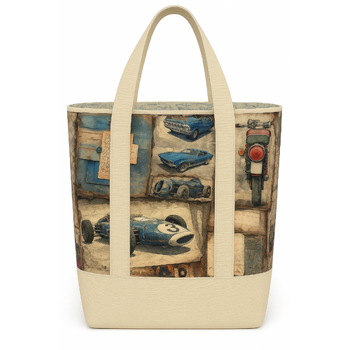 Devonstone | Uno Vintage Cars  Grocery / Library/ Handbag Kit - Beginner