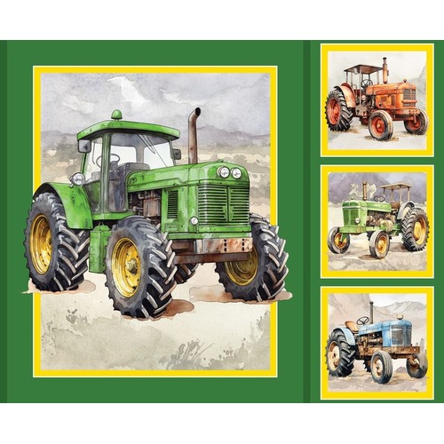 Devonstone | Big Boys Toys – Farm Tractors Panel DV7371
