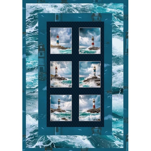 Henry Glass | Coastal Guardians Lighthouse Quilt Kit #1
