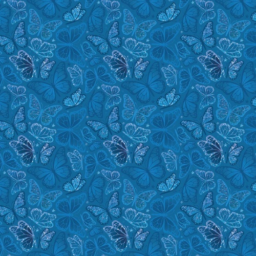 Camelot | Disco Queen Shimmering Butterflies Blue 55240608-002