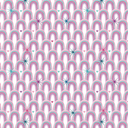 Camelot | Disco Queen Rainbows White – 55240607-01