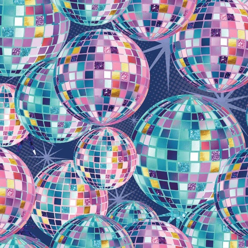 Camelot | Disco Queen Mirror Balls Navy – 55240602-01