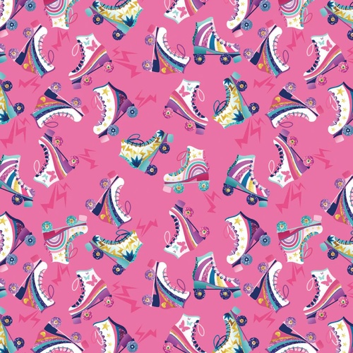 Camelot | Disco Queen Let’s Roll Skates Pink – 55240604-01