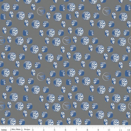 Fabric Remnant | Hot Wheels Classic Car Tires Cast Iron (82cm x 112cm)