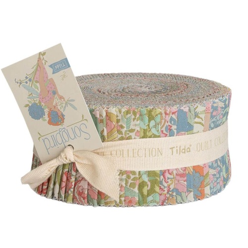 Tilda | Songbird 2.5″ Jelly Roll Fabric  Strips 300261