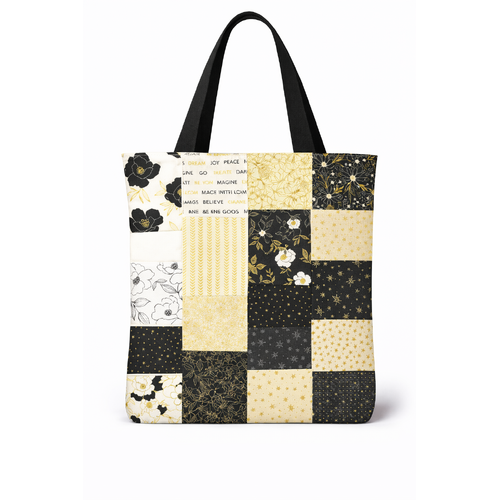 Moda | Whisper Metallic 5" Charm Patchwork Tote Bag Kit