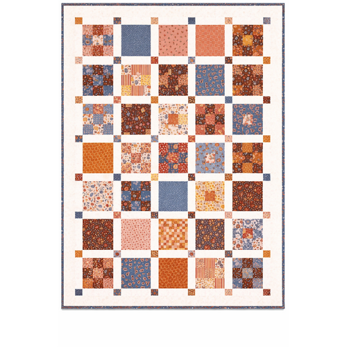 Moda | Blossoms & Blooms Quilt Kit 57 ¼” x 67 ½” 