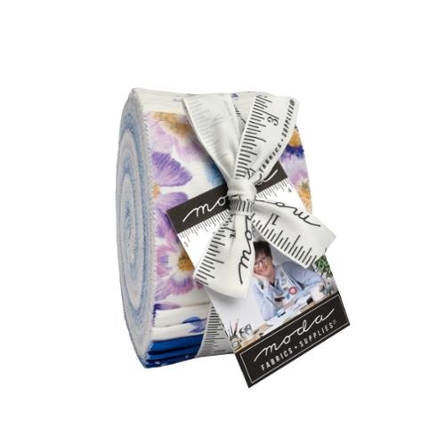 Moda Janet Clare | Delphinium Jelly Roll 24650JR 