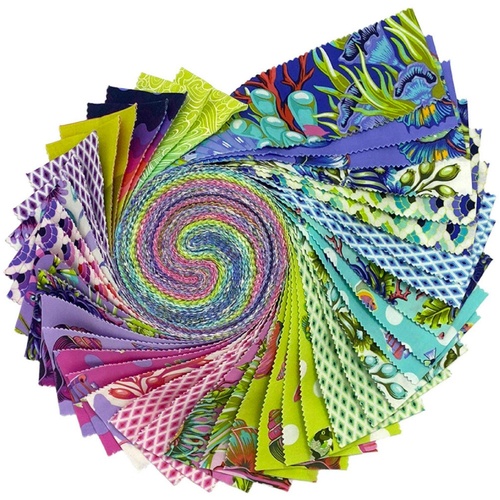 Tula Pink | Floral Reef Jelly Roll Strips FB610TP.FLORAL