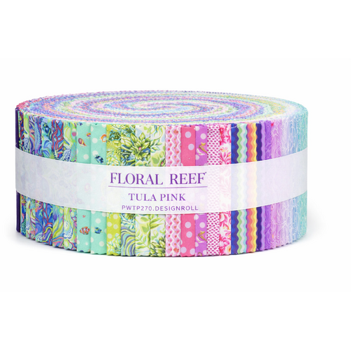 Tula Pink | Floral Reef  10" Fabric Charm Squares FB610TP.FLORAL