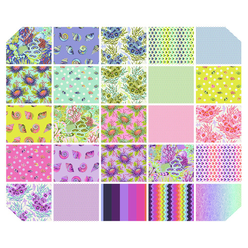 Tula Pink | Floral Reef 1/2 Metre Bundle Full Collection - 25 Desings