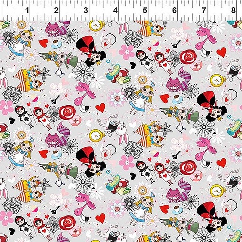 ITB Jason Yenter | Alice – Scattered Characters Grey 4AL-1