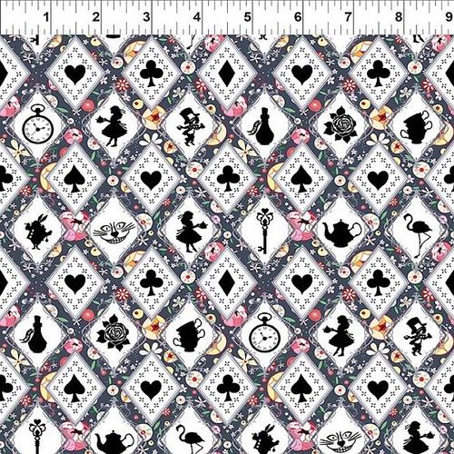 ITB Jason Yenter | Alice – Silhouette Diamonds Grey 3AL-1