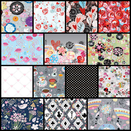 ITB Jason Yenter | Alice Fabric Bundle - 14 Designs