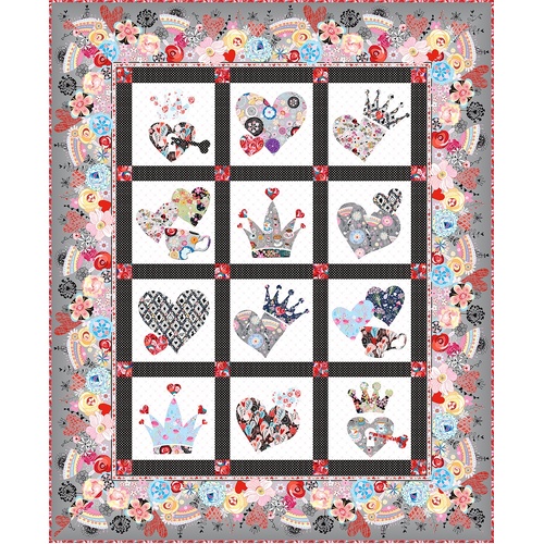 ITB Jason Yenter | Alice Queen of Hearts Quilt Kit
