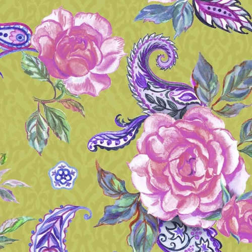 Fabric Remnant | Think Like a Queen Foulard Floral (66cm x 112cm)