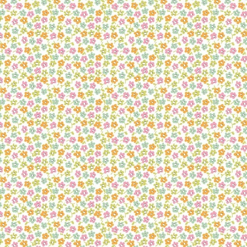 Fabric Remnant |Sarah Kay With Love Disty Daisy (60cm x 112cm)