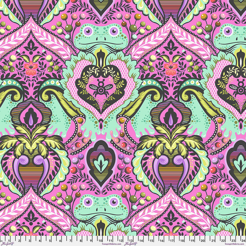 Tula Pink | Prince Charming Déjà Vu | Frog Minky MKTP012.GUMBALL