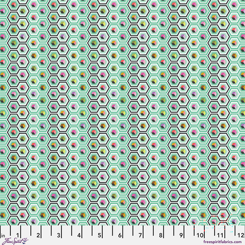 Tula Pink | Prince Charming Déjà Vu | Hex Box PWTP280.SWEETMINT