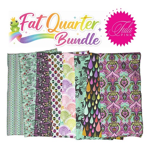 Tula Pink | Prince Charming Déjà Vu | Fat Quarter Bundle (8 Fabrics)
