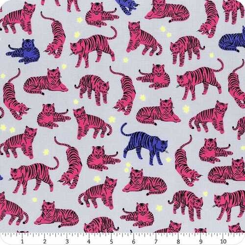 $6.95/Metre -Wild and Free Tigers 19557 110