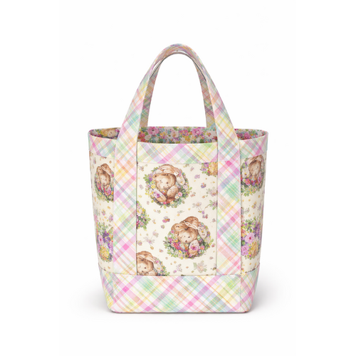 Henry Glass | Basket Full of Blessings | Bunny Scenic Grocery Bag Kit