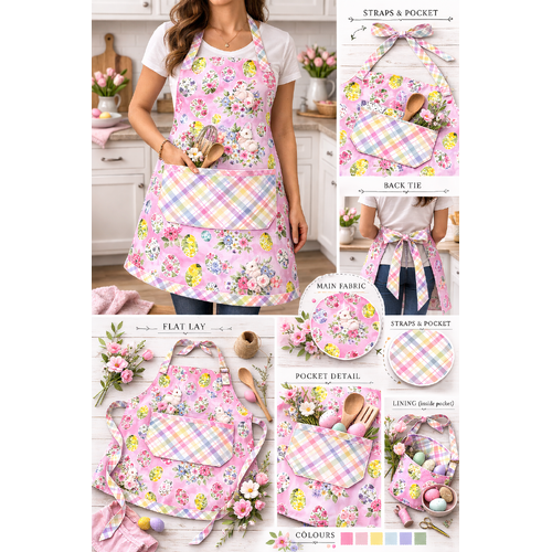 Henry Glass | Basket Full of Blessings | Easter Egg Apron Kit