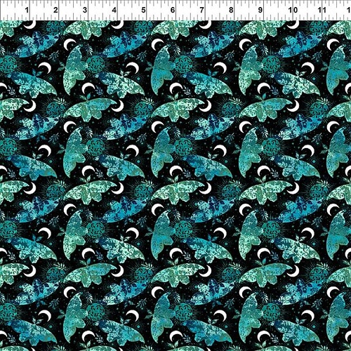 ITB Jason Yenter | La Luna | Moths & Moons Teal 6LL-1