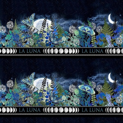 ITB Jason Yenter | La Luna | Moon Collage Blue/Silver 4LL-1M