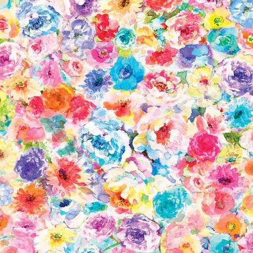 Super Sale | Moda | Gradients Euphoria | Rainbow Floral 33821-11