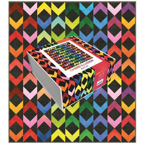 Devonstone | Ombre Illusion Black Quilt Kit | DVKIT001