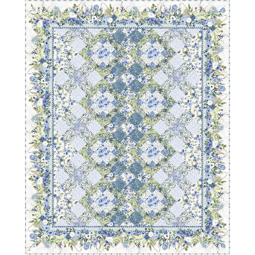ITB Jason Yenter | Sanctuary | Quilt Kit Cream | 70" x 87"