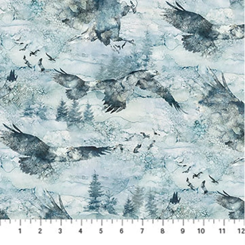 Super Sale | Northcott | Soar Eagle Moody Blues DP24583-42 