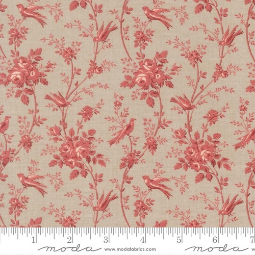 Moda | Fleur De Paris | Oiseaux Florals Birds Smoke | 13996 15