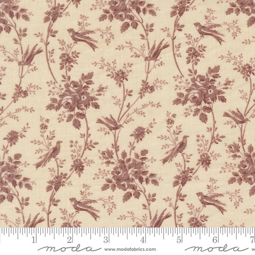 Moda | Fleur De Paris | Oiseaux Florals Birds Pearl Lavender | 13996-13
