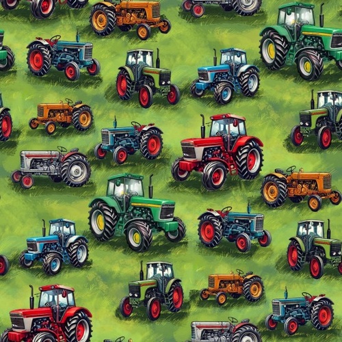 Nutex | Country Farmyard Tractors | Multi Green 819105