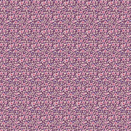 Tilda | Brie Basics | Heather Lavender Floral Fabric 130192