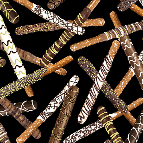 $9.95/M | Benartex  | Chocolicious Sweet Pretzel Rods 9848-12