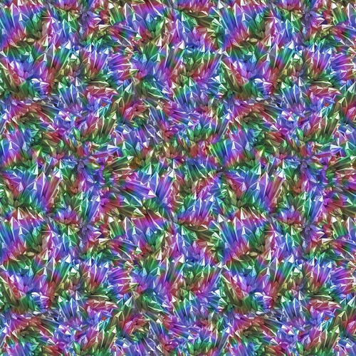 Clothworks | Unicorn Magic | Digital Crystals Multi Color Y4712-55