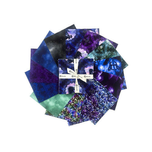 Clothworks | Unicorn Magic | 5" Charm Squares SQ0537