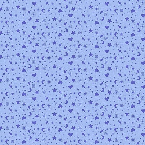 Andover Libs Elliott | Perfect Day | Charm Toss Blue A-10223-B