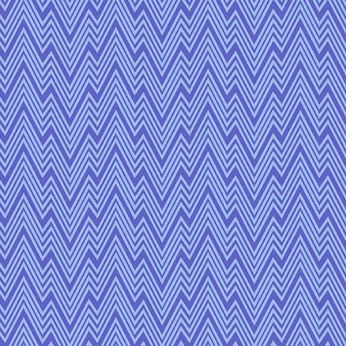 Andover Libs Elliott | Perfect Day | Zigziiig Chevron Blue A-10221-B