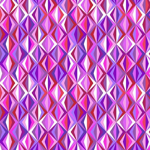 Andover Libs Elliott | Perfect Day | Geo Prism Purple A-10220-E