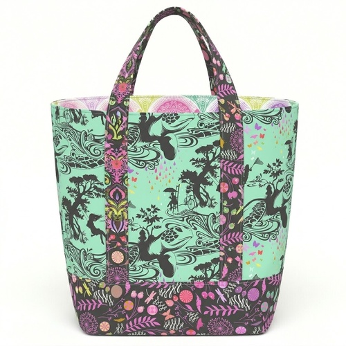 Tula Pink | Prince Charming Déjà Vu | Grocery / Library Bag Kit