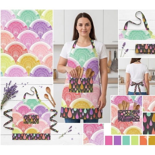 Tula Pink | Prince Charming Déjà Vu | Apron Fabric Kit #1